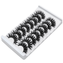 Cils artificiels autocollants 8 paires 4