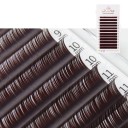 Cils individuels colorés en faux Morandi D courbure 8–14 mm épaisseur 0,07 mm Cils volumineux pastel délicats pour extension de cils 6