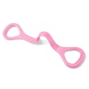 Cinghia di resistenza colorata per braccia, schiena e spalle - Strumento elastico per yoga, pilates, riabilitazione e allenamento domestico 7