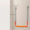 Cinghia di resistenza con supporto per trazioni rossa fino a 150 kg 60 kg di resistenza 3