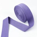 Cinghia in cotone e poliestere 25 mm 4 m Cinghia rigida spessa 1,3 mm Materiale resistente Alta capacità d'uso Universale per cucire 12
