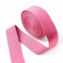 Cinghia in cotone e poliestere 38 mm 4 m Cinghia resistente 1,3 mm di spessore Materiale resistente Alta capacità di carico Uso 6