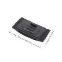 Cinghia per zaino per action camera 12,5 x 6,6 x 2 cm supporto a sgancio rapido rotante a 360° montaggio spalla GoPro DJI Insta360 3