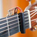 Cink kapodasz klasszikus gitárhoz Fém nyomóklipsz rugóval Erős fogás Gyors felszerelés a fogólap sérülése nélkül 2