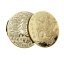 Čínska kovová minca s dračím motívom Zberateľská čínska minca pre šťastie Pozlátená minca s mýtickým drakom a čínskymi znakmi Postriebrená minca v tradičnom čínskom štýle 4 cm 1