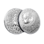 Čínska kovová minca s motívom draka Zberateľská minca pre šťastie s čínskym drakom Pozlátená minca s mýtickým drakom a čínskymi znakmi Postriebrená minca v tradičnom čínskom štýle 4 cm 2