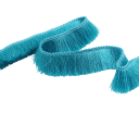 Cinta bordada con flecos 2,8 cm x 1 m Cinta decorativa de poliéster con flecos decorativos para adornar prendas, vestidos y complementos textiles 4