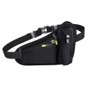 Cinta de correr deportiva con portabotellas y elementos reflectantes para correr, montar en bicicleta, hacer senderismo y actividades al aire libre sin necesidad de sujetarse. 1