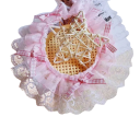 Cinta de encaje con lazos a cuadros 90 cm Ancho 5 cm Encaje decorativo de poliéster para coser adornos de ropa decoración manualidades 2