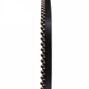 Cinta de encaje perlado ancho 1,5 cm largo 91 cm Cinta decorativa de poliéster con imitación de perlas 3