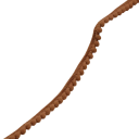 Cinta de felpa con pompones 10 mm longitud 5 m Borde decorativo de pompones Poliéster algodón Cinta decorativa para coser decoraciones y manualidades 7