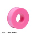 Cinta de gel de silicona no tejida para debajo de los ojos 3,6 m ancho 1,25 cm Almohadilla protectora transpirable para pestañas Piel 9