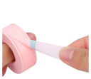 Cinta de gel de silicona no tejida para debajo de los ojos 3,6 m ancho 2,6 cm Almohadilla protectora transpirable para pestañas Piel 6
