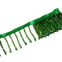Cinta decorativa 45 cm Flecos de cuentas poliéster nylon Cinta de remate decorativa para vestidos cortinas disfraces decoraciones 17