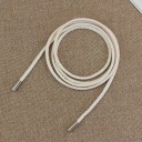 Cinto de couro redondo para vestidos em couro PU 150 x 0,5 cm Cinto elegante para mulheres com laço Acessório de moda para vestidos Saias 3