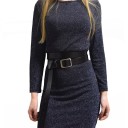 Cinto de pele feminino L171 2