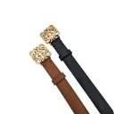 Cinto de pele para senhora C998 1