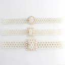 Cinto de pérolas para senhora L99 1