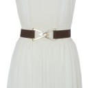 Cinto feminino com fivela triangular 8