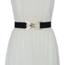 Cinto feminino com fivela triangular 6