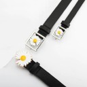 Cinto feminino com flor 1