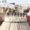 Cinto feminino com flores L168 3