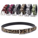 Cinto feminino com padrão de leopardo 1