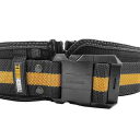 Cinto universal para ferramentas com fivela de metal Protetor de cintura ajustável 81–122 cm Para eletricistas Instaladores Manutenção Carpinteiros 2