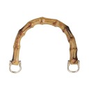 Cintura da donna per borsa con motivo in legno Cintura di ricambio per borsa Cintura decorativa stilosa per borse e borse 2