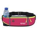 Cintura de corrida desportiva com suporte para garrafa, bolsa à prova de água, corrida, ciclismo, fitness, jogging, leve e confortável 2