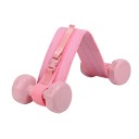 Cintura di carico per hip thrust 63 x 13 cm con cinturino regolabile e fibbia per il fissaggio di due manubri durante l'allenamento domestico 6