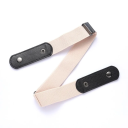 Cintura elastica regolabile senza fibbia Cintura nascosta per un comodo indossamento nei pantaloni Cintura in denim per passanti Cintura elastica senza cuciture 11