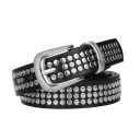 Cintura in pelle da donna L164 1