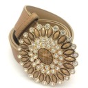 Cintura in pelle da donna L211 4