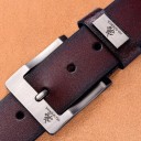 Cintura in pelle da uomo L265 3