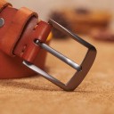 Cintura in pelle da uomo L314 3