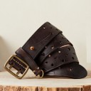 Cintura in pelle da uomo L380 3