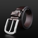 Cintura in pelle da uomo L408 5