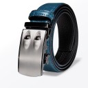 Cintura in pelle da uomo L434 8