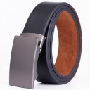 Cintura in pelle da uomo L480 6