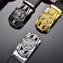 Cintura in pelle da uomo L499 1