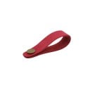 Cintura in pelle per il zero fret con bottone metallico Supporto per il collo della chitarra Sicurezza di fissaggio per chitarre acustiche 3