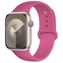 Cinturino in silicone per Apple Watch Series 9 8 7 6 5 4 3 SE Ultra 2 38–40–41 mm S-M Impermeabile cinturino flessibile per un comodo utilizzo quotidiano 39