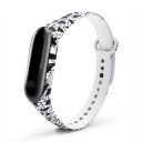 Cinturino in silicone per Xiaomi Mi Band 5 / 6 con motivo T851 6