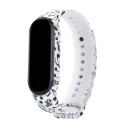 Cinturino in silicone per Xiaomi Mi Band 5 / 6 con motivo T853 11