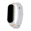 Cinturino in silicone per Xiaomi Mi Band 5 / 6 con motivo T853 13