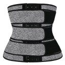 Cinturón adelgazante de compresión para hombres Cinturón moldeador Cinturón adelgazante Cierre con velcro Soporte lumbar Efecto sauna 2