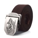 Cinturón de hombre con calavera L367 11