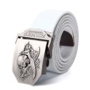Cinturón de hombre con calavera L367 20