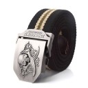 Cinturón de hombre con calavera L367 4